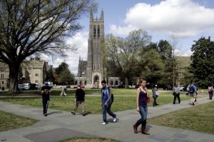 Duke University found itself at the center of a national controversy last week after it granted permission, then revoked it, and finally re-granted permission for Muslim students on campus to use the chapel for the weekly call to prayer (adhan). (Photo: Duke University)